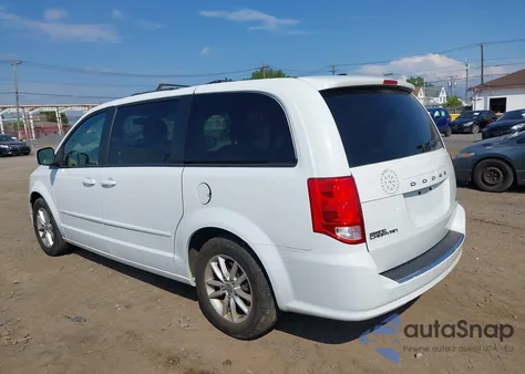 2016 Dodge Grand Caravan Sxt из США, поврежденный, VIN 2C4RDGCG7GR387790
